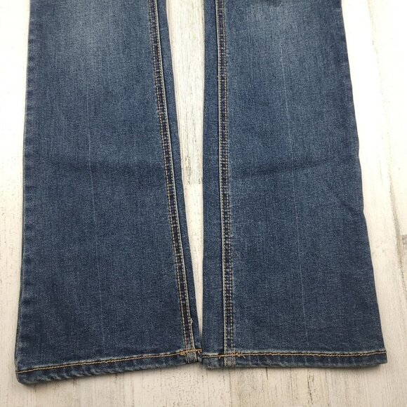 NWT Jessica Simpson Skinny Maternity Jeans Secret Fit Belly Blue Size XS - Picture 3 of 12
